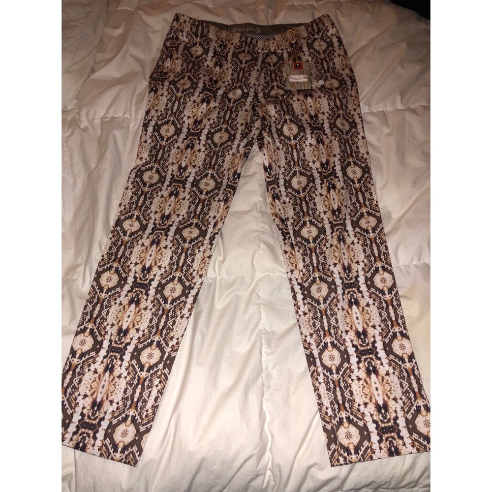 [Robert Graham] Snakeskin Crop Pants